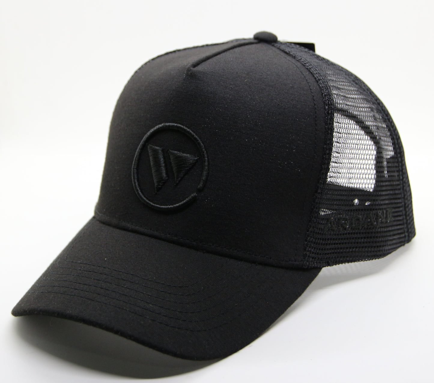 The Black on Black Arcane Trucker