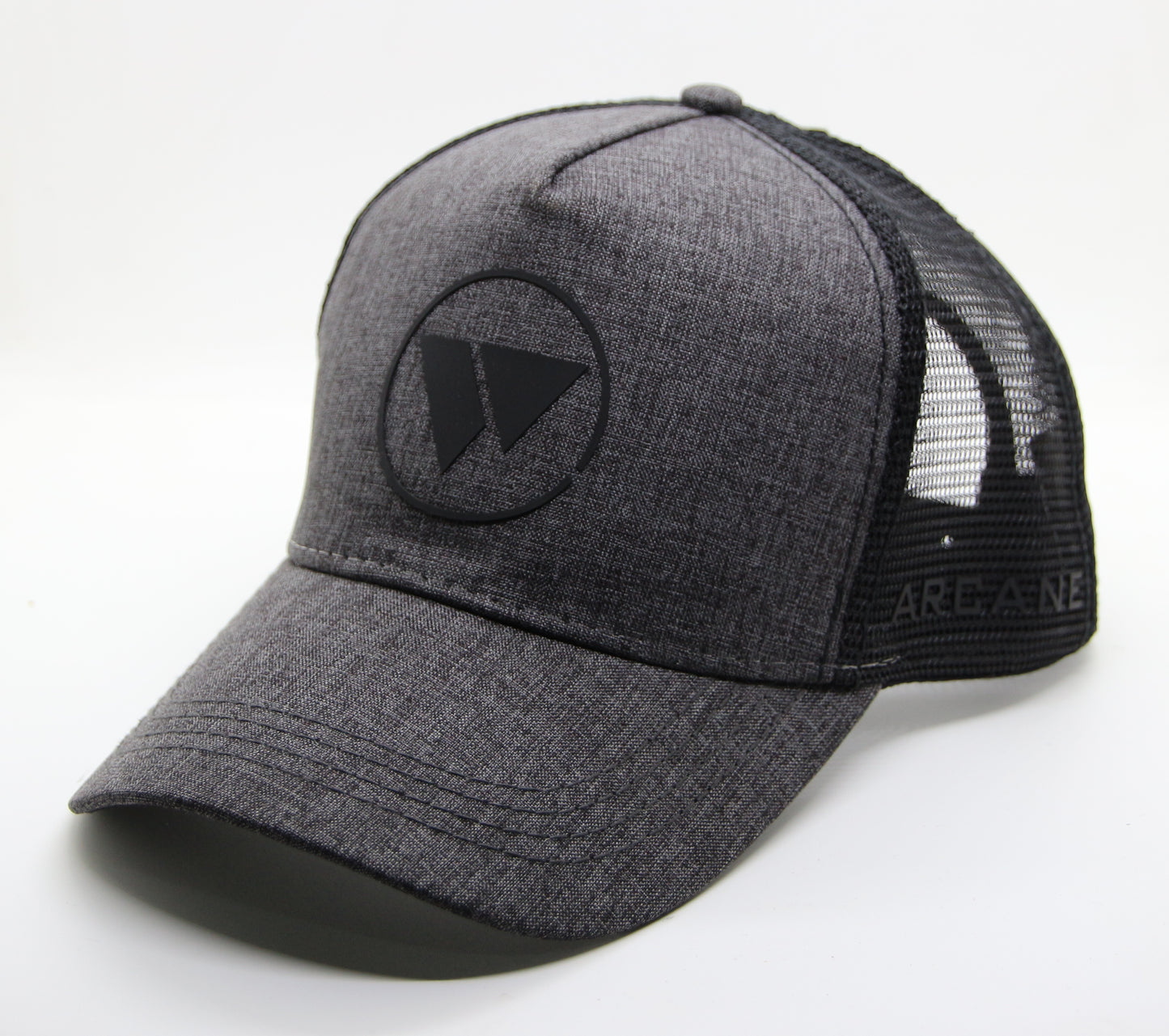 The Charcoal Black Arcane Trucker Cap